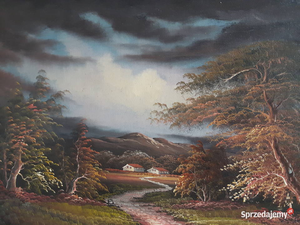 Krajobraz przed burzą mazowieckie Warszawa