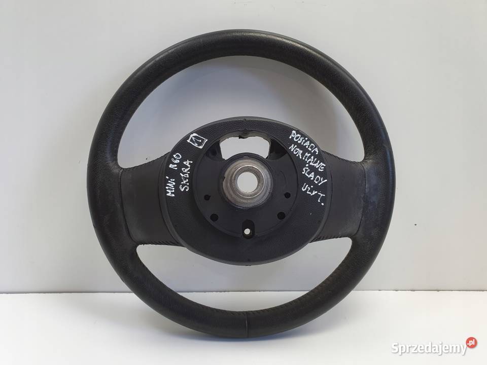 Mini Countryman I R60 SKÓRZANA KIEROWNICA Skóra osobowe Rudka