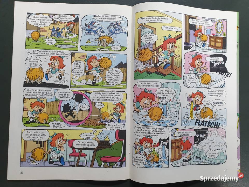 Buggs Bunny komiks w języku niemieckim Królik Europejskie Książki i Podręczniki
