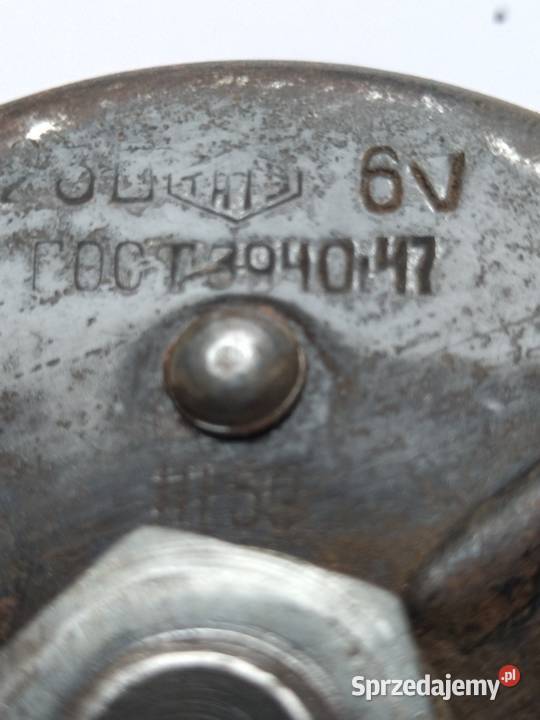 Klakson M72 z 1947 roku Ural K750 emka sygnał Radomsko