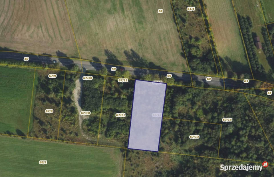 Działka 6712 w miejscowości Dębogórze Sprzedaż