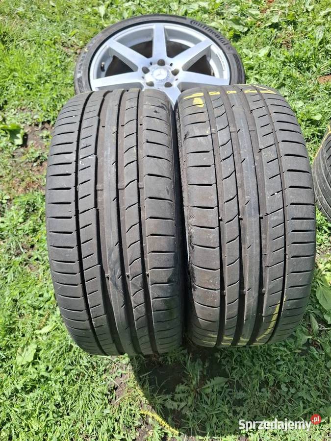 Sprzedam felgi z oponami Mercedes AMG 18 Gniewkowo
