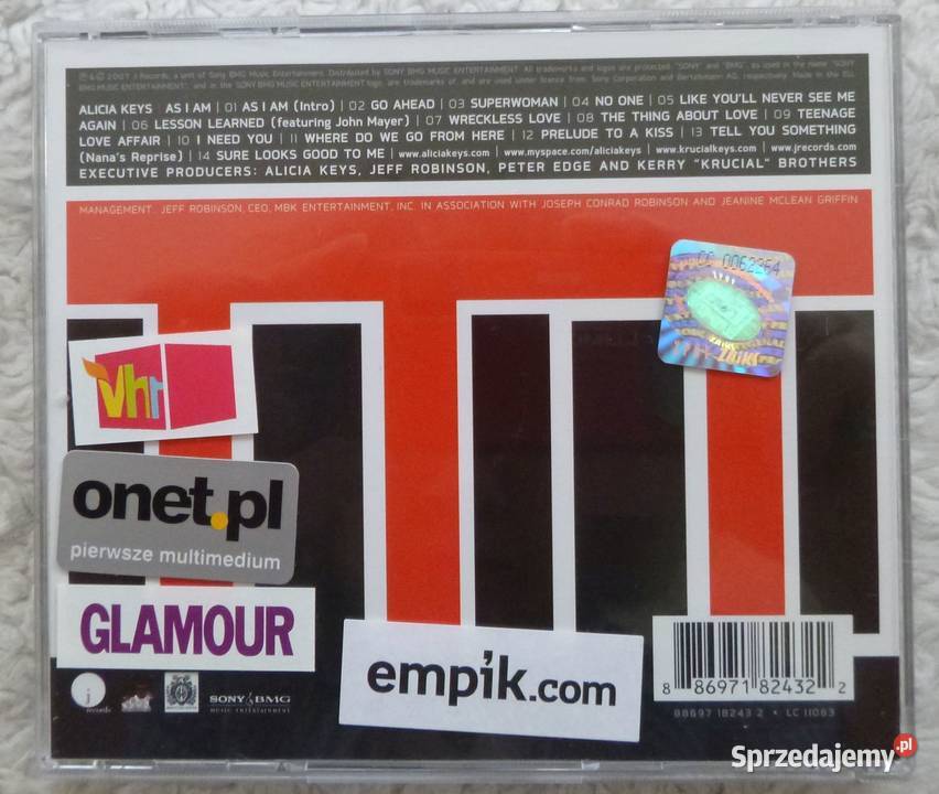 Płyta CD Alicia Keys As I Am Warszawa sprzedam
