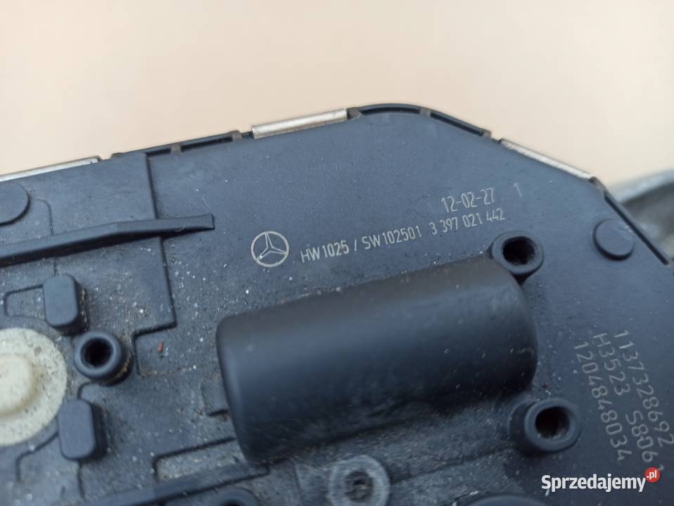 MERCEDES EKLASA W212 MECHANIZM WYCIERACZEK Trzciel