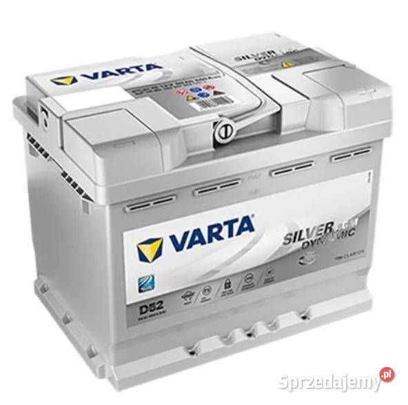 Akumulator 60Ah 680A VARTA Silver Dynamic AGM wielkopolskie Poznań sprzedam
