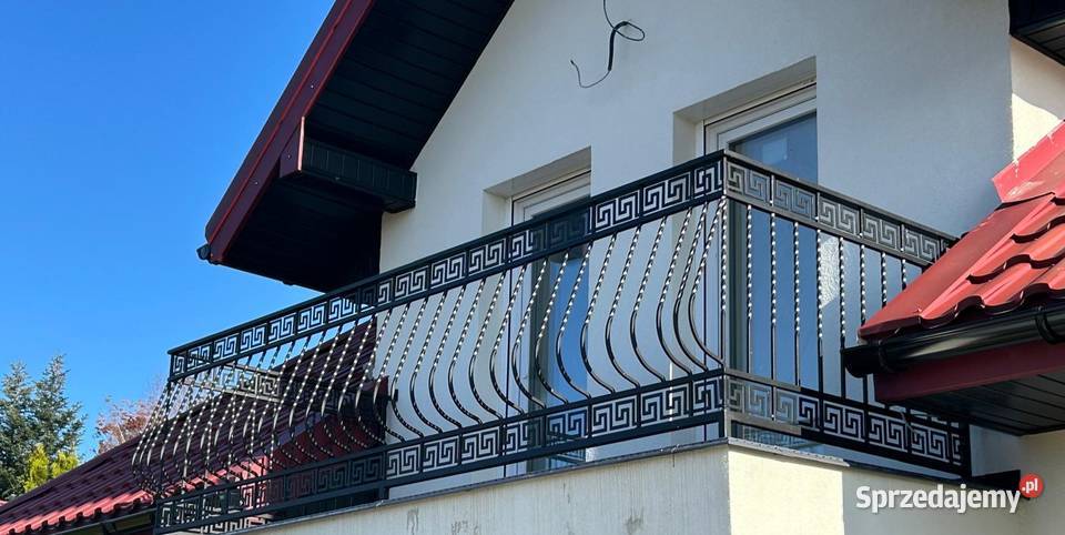 Balustrada balkonowa nowoczesna