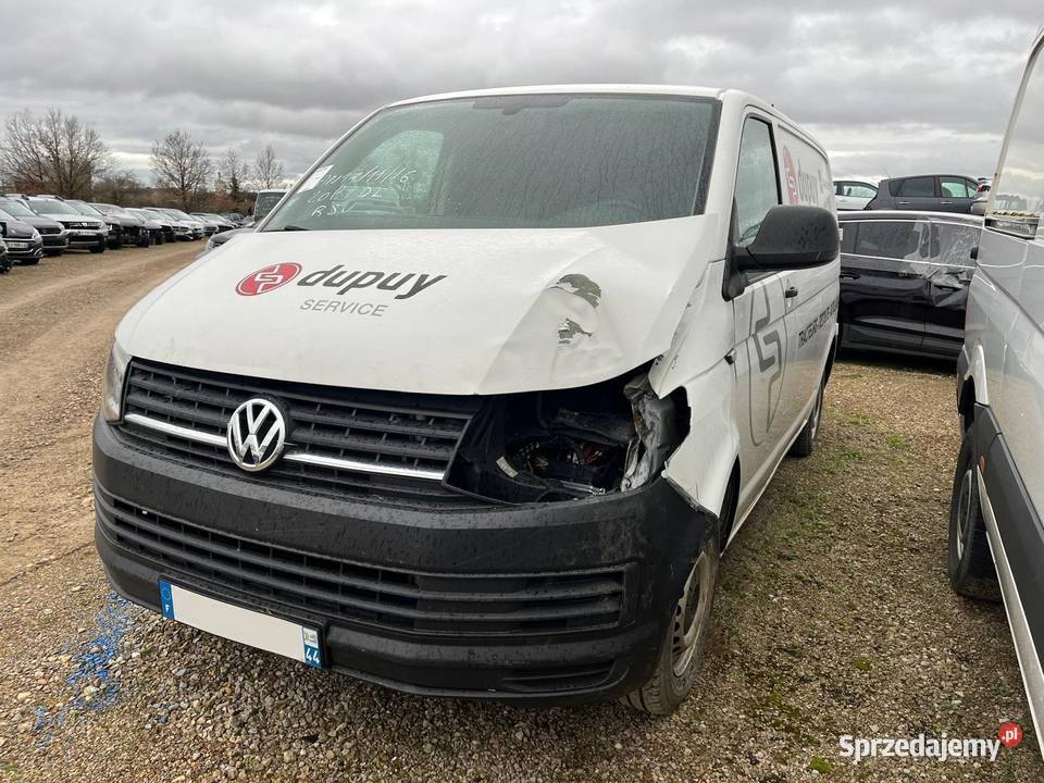 VOLKSWAGEN Transporter 20 TDi 102 L1H1 EG255 uszkodzony Volkswagen Opole