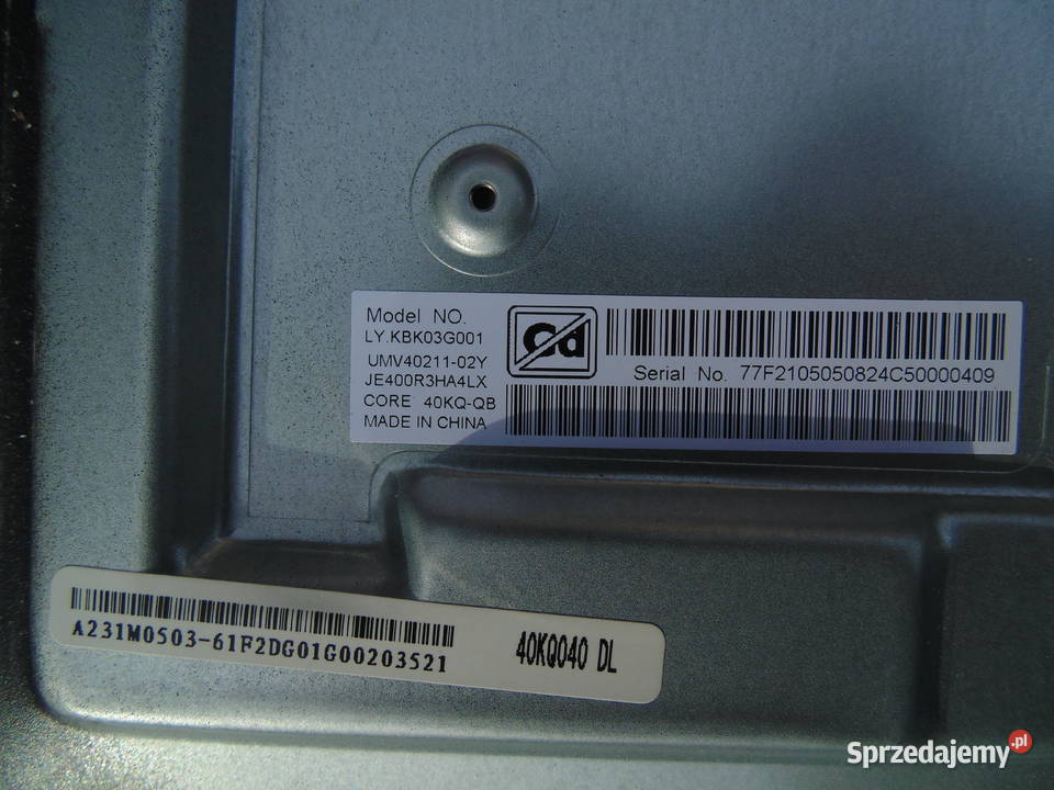 Płyta główna TPMS6886PC710 Sharp 40BL5EA