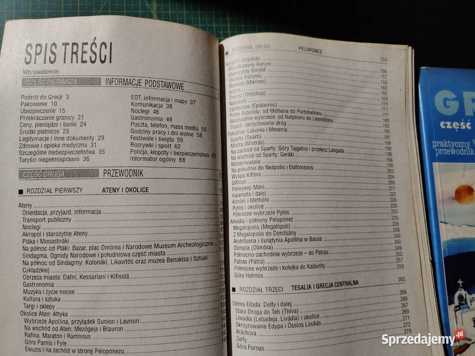 Grecja cz I i II wyspy praktyczny przewodnik Kraków sprzedam