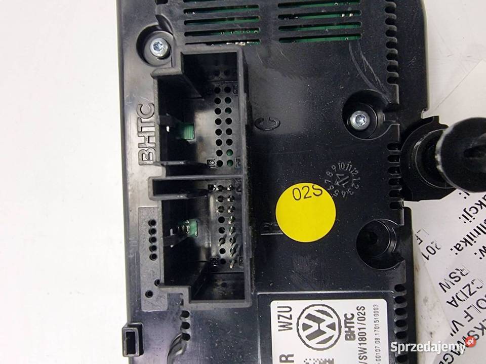 PANEL KLIMATYZACJI VOLKSWAGEN GOLF VII Lipno