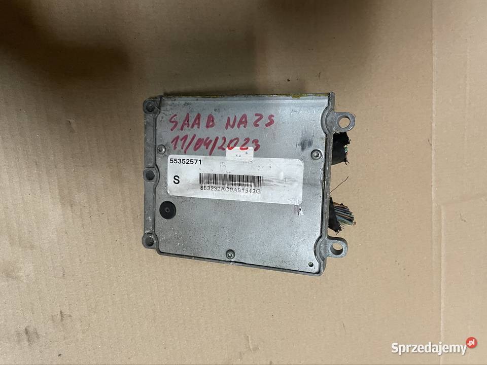 55352571 Komputer sterownik silnika benzyna Saab Szczecin