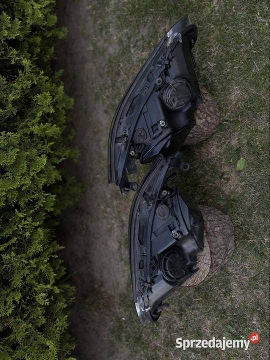 BMW E60 BiXenon Nieskrętny Komplet Lamp Przód Lampy przednie Wieluń