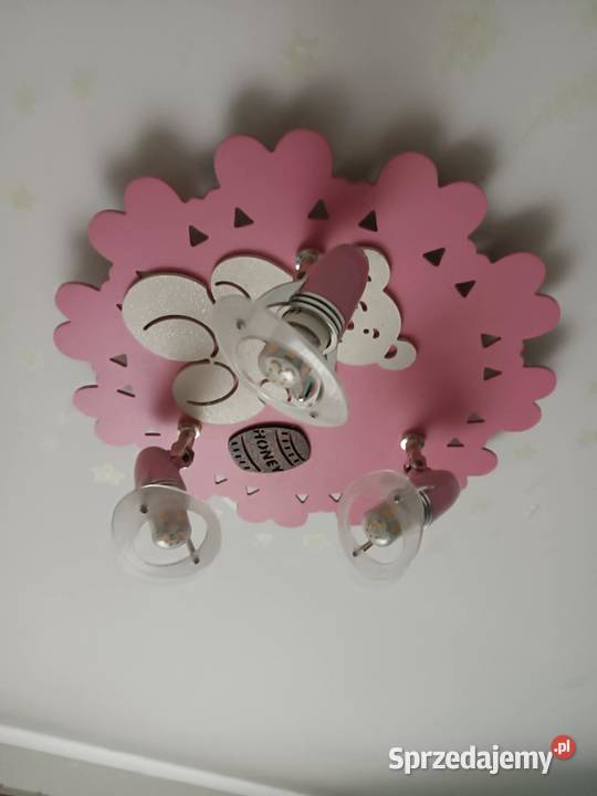 Lampa dziecięca różowa Mysłowice sprzedam