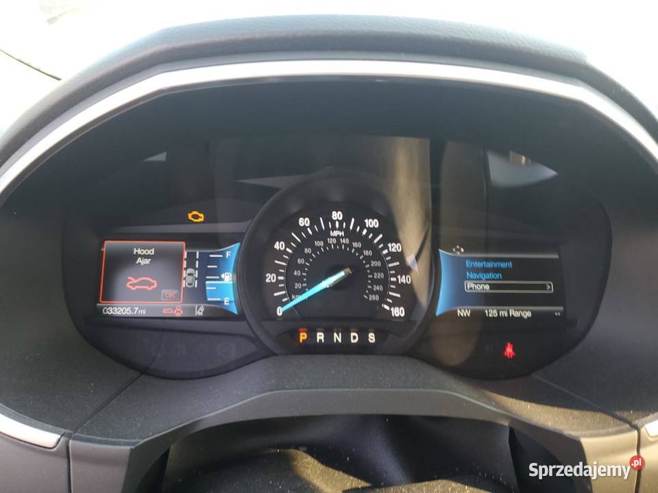 2021 FORD EDGE SEL uszkodzony Częstochowa