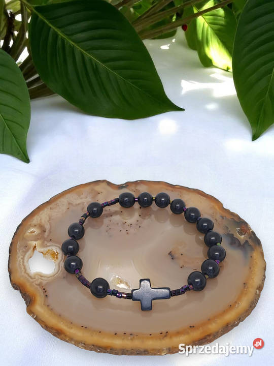 Bransoletka różaniec dziesiątka różańca z