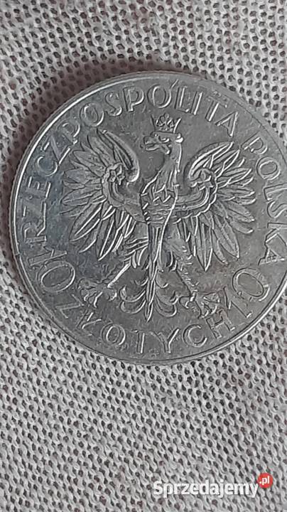 Moneta Jan 3 Sobieskiego 10 zlotych Garwolin