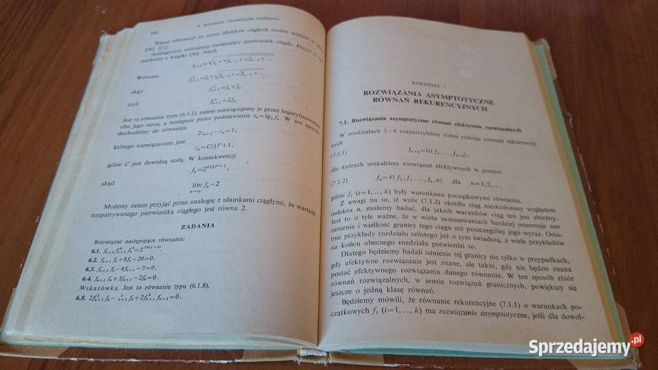 Równania rekurencyjne Ira Koźniewska Gdańsk sprzedam