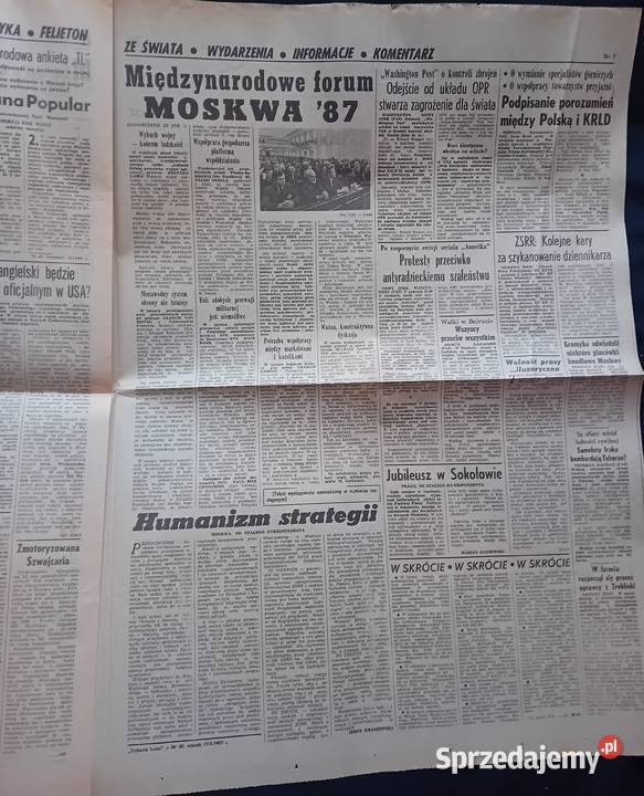 Trybuna Ludu 40 17 lutego 1987 r Koźminek