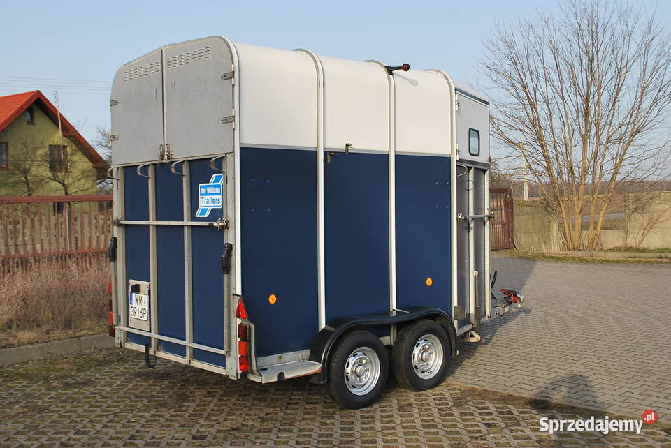 IFOR WILLIAMS PRZYCZEPA DO PRZEWOZU 2 DUŻYCH Do przewozu koni