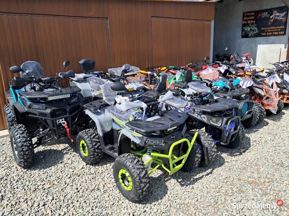 Nowe Quady 110 125 150 200 mocne ramy wyciągarka 1km podkarpackie Krosno
