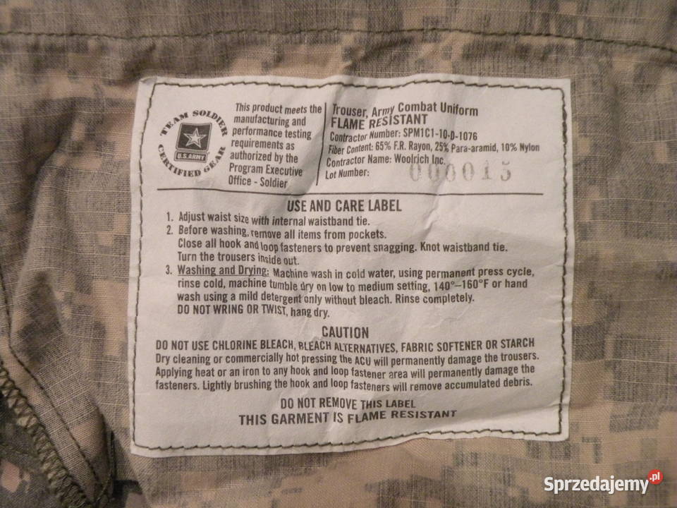 Spodnie FRACU ucp medium regular 2 Wrocław