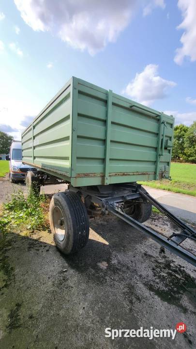 Przyczepa HL 8011 HW 8011 nieuszkodzony dolnośląskie Kamieniec Ząbkowicki