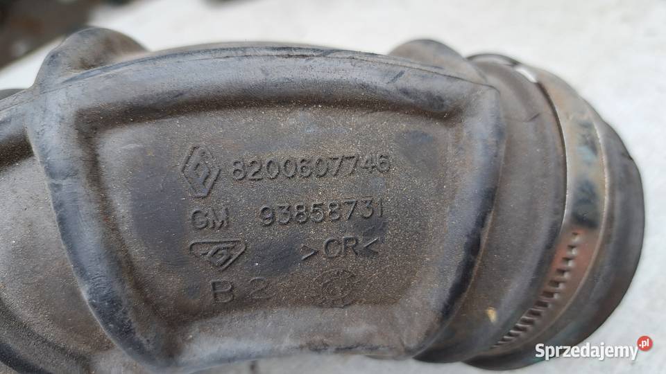 8200607746 rura przewód intercoolera 20dci Częstochowa