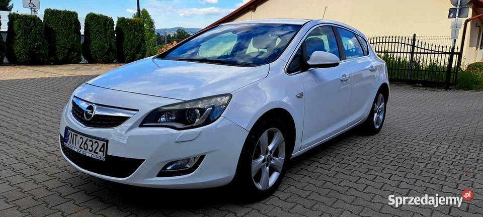 Opel Astra J 13 CDTI Lift Ecco Flex Xenony lakier metallic Rabka-Zdrój sprzedam
