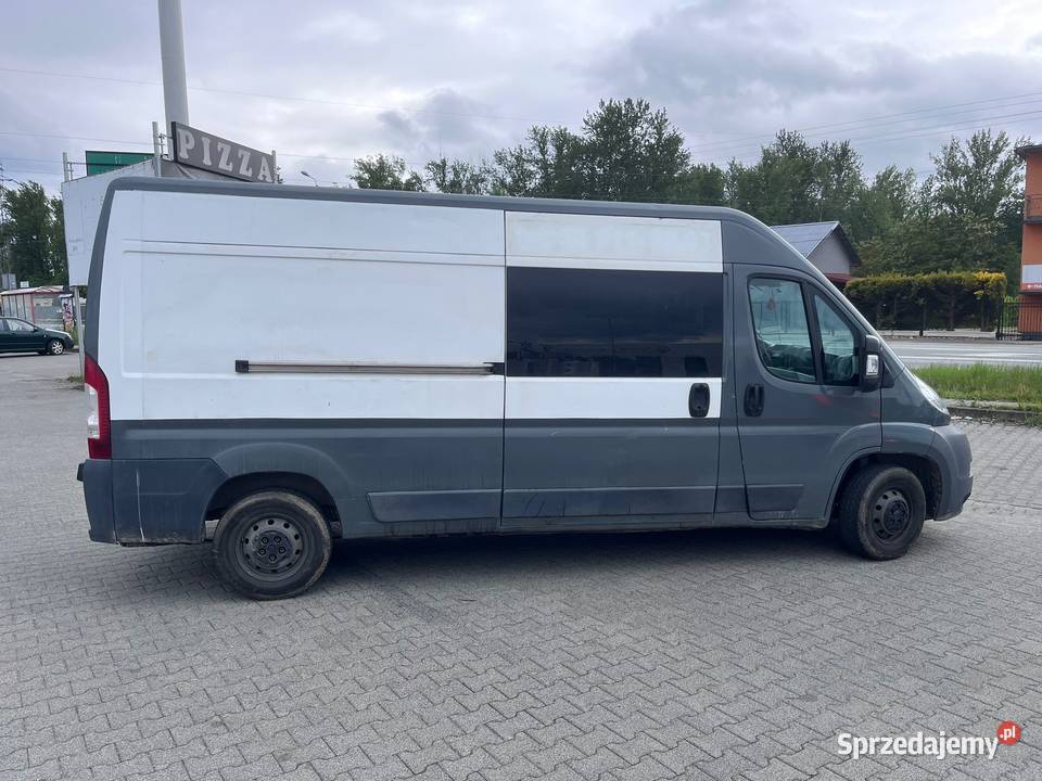 Fiat Ducato Jeden właściciel 10 lat 6 osobowy śląskie Bielsko-Biała sprzedam