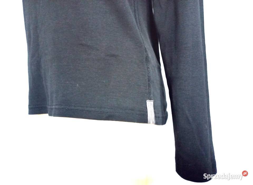 Koszulka długi rękaw Damska czarna Longsleeve r H&M Bluzki i koszule Białystok sprzedam