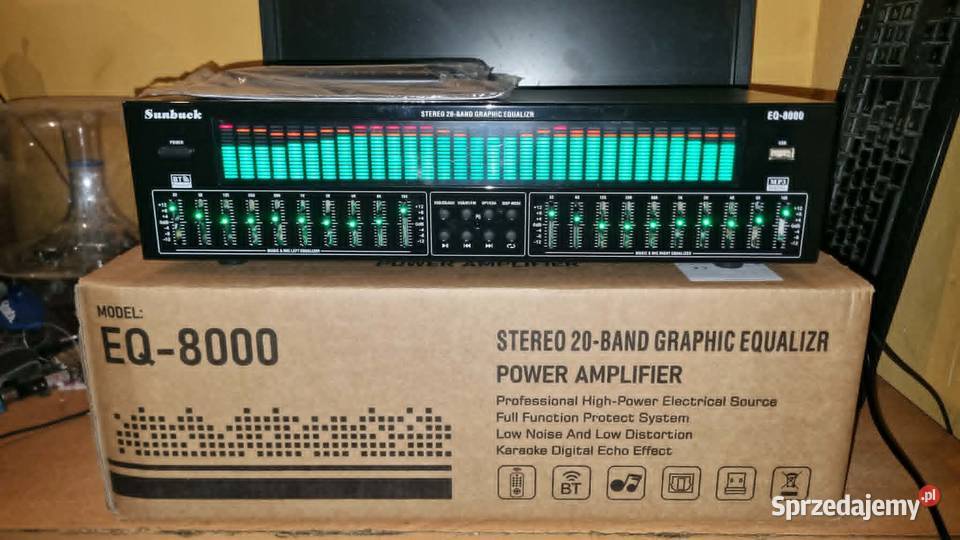 Korektor EQ8000 Professional EQ equalizer Elektronika Warta