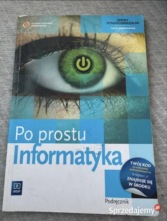 Podręcznik prostu informatyka Kielce sprzedam