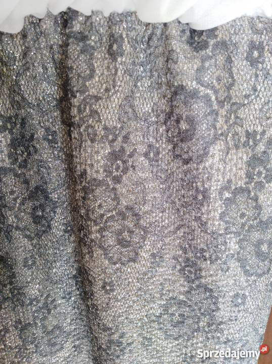 Śliczna sukienka maskująca brzuszek 44 Spódnice i sukienki łódzkie Piotrków Trybunalski