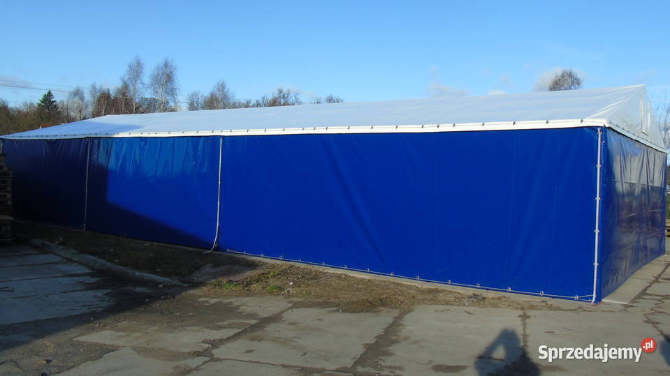 Hala namiotowa magazynowa PVC 680 gm producent