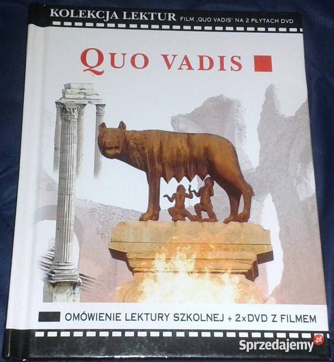 Quo Vadis Omówienie lektury szkolnej Kolekcja twarda Chełm