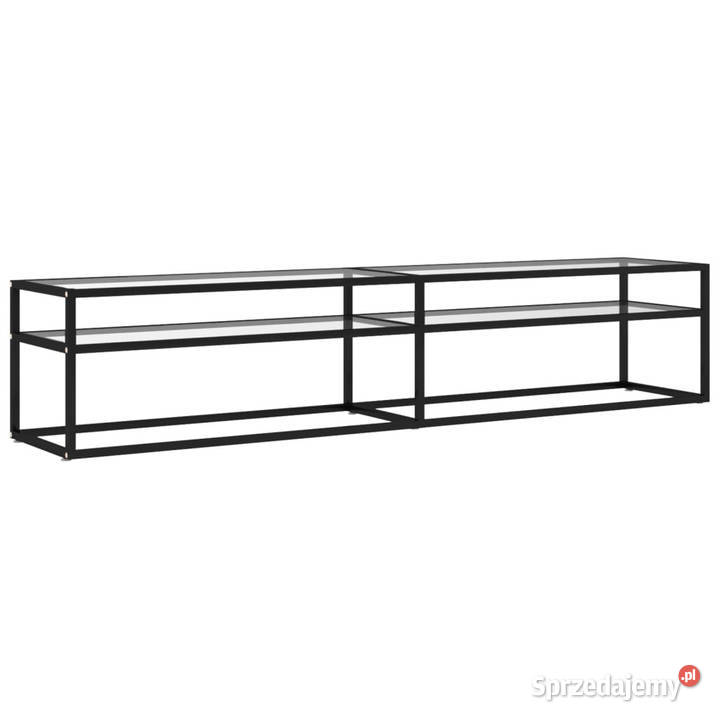 Szafka pod TV przezroczysta 200x40x405 hartowane