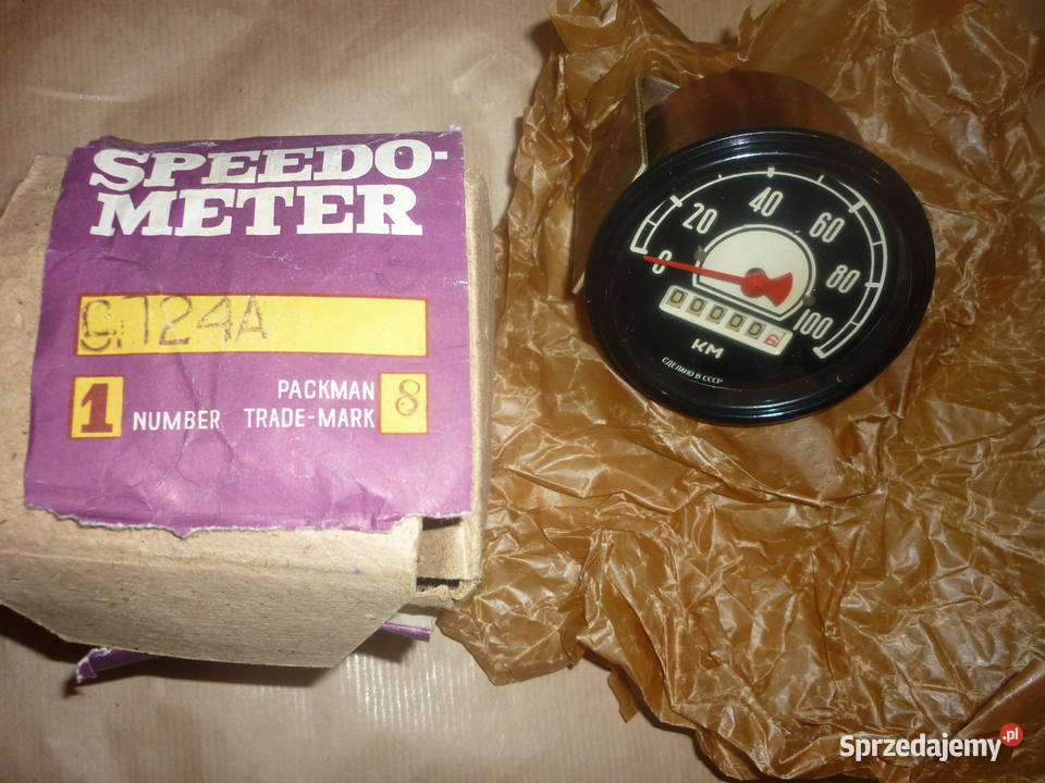 Prędkościomierz SP24A Rok produkcji 1974 Dębica