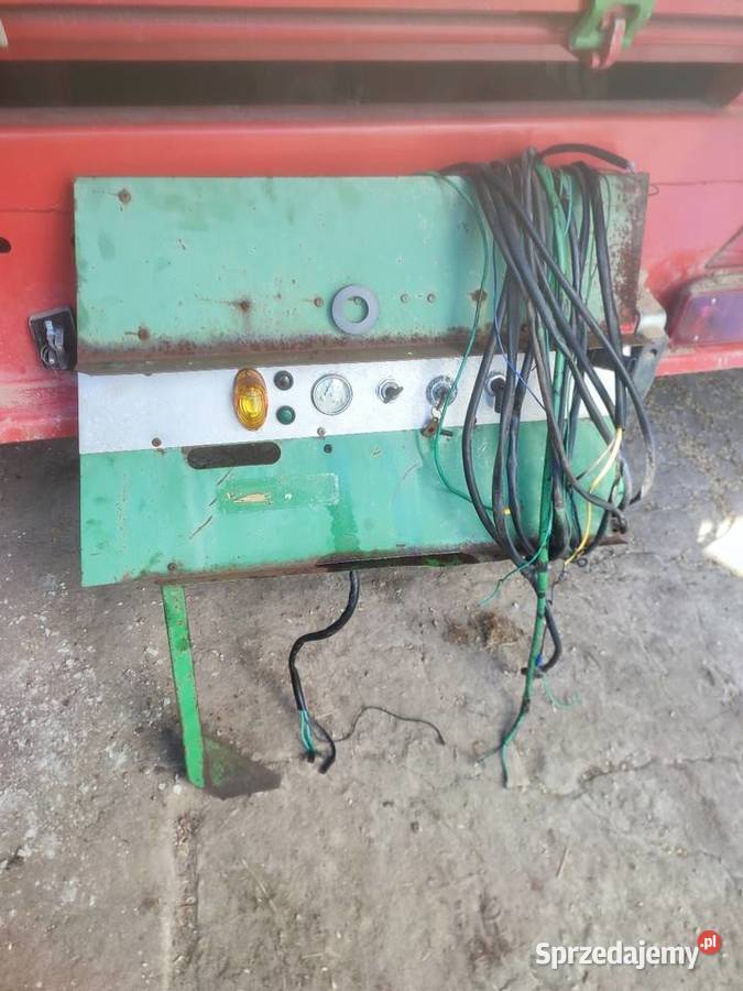 Instalacja elektryczna kombajnu Volvo bm 800 Części i osprzęt rolniczy Brzeziny sprzedam