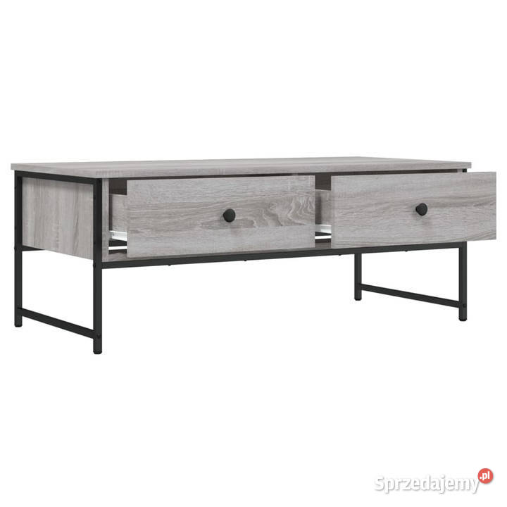 Stolik kawowy szary dąb sonoma 101x49x395 Warszawa