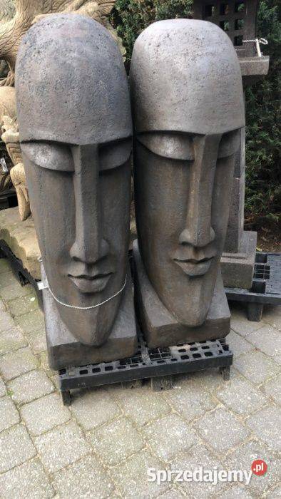 Rzeźba do ogrodu Moai Wyspy Wielkanocne H200 i Szczecin
