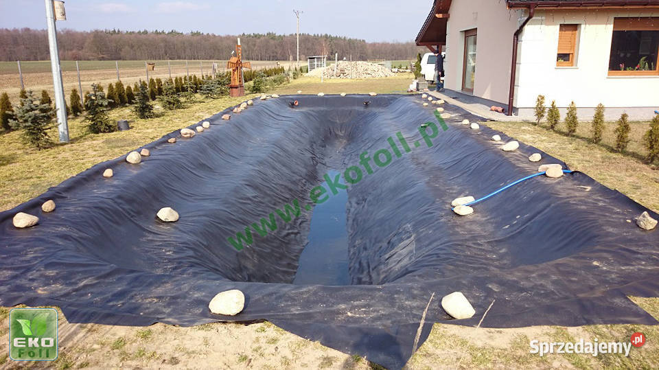 Folia PVCPCV 11mm do oczek wodnych stawów Pozostałe dolnośląskie Wrocław