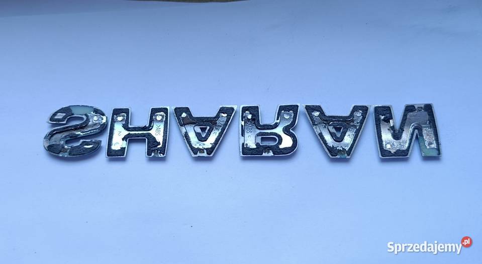 Napis emblemat VW Sharan I 0010r