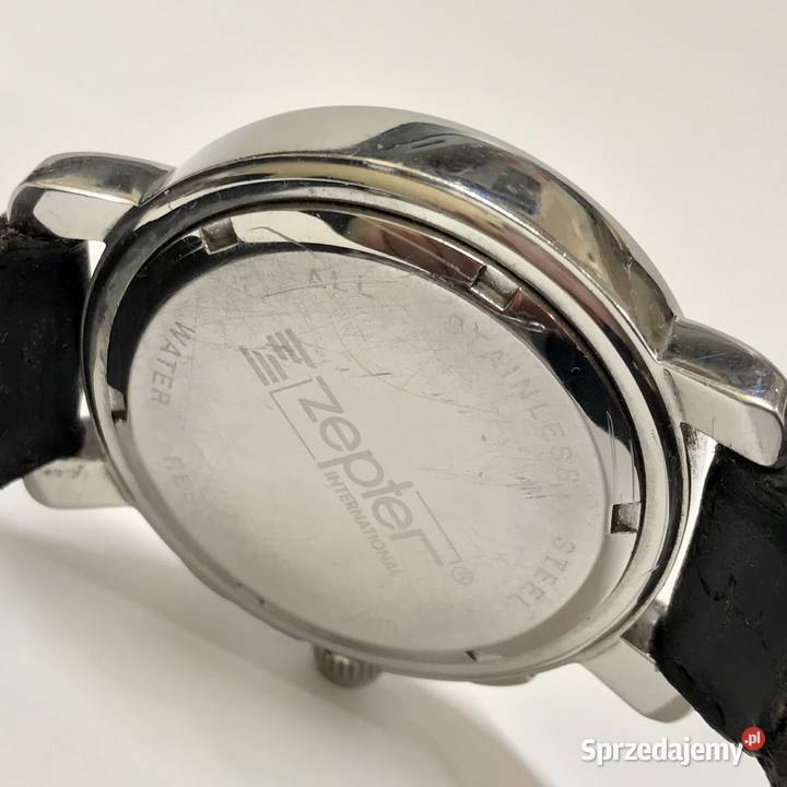 Zepter International Chronograph czerwony męski mazowieckie Warszawa