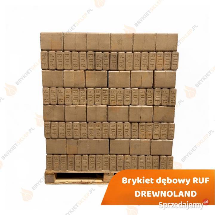 Brykiety drzewne dębowy DREWNOLAND PREMIUM RUF Olsztyn
