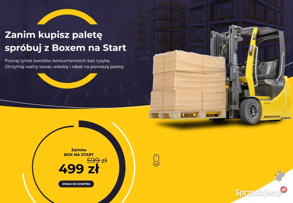 BOX na START nowych klientów Wysyłka