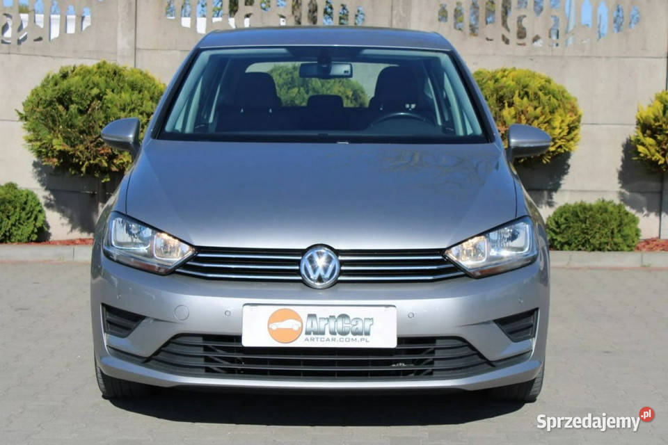 Volkswagen Golf Sportsvan 14 benzyna 125 2015 ogranicznik prędkości Zambrów