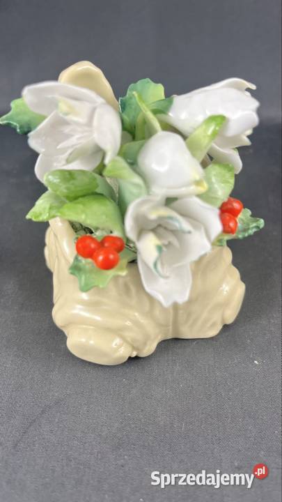 Porcelanowa figurka zimowe kwiaty Royal Doulton Zielona Góra sprzedam