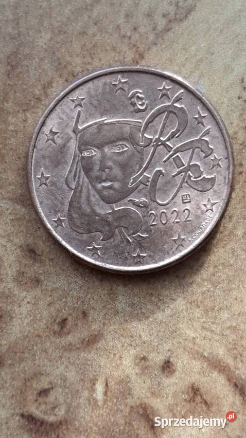 1 eurocent Francja 3 Rzadkie Lubawa