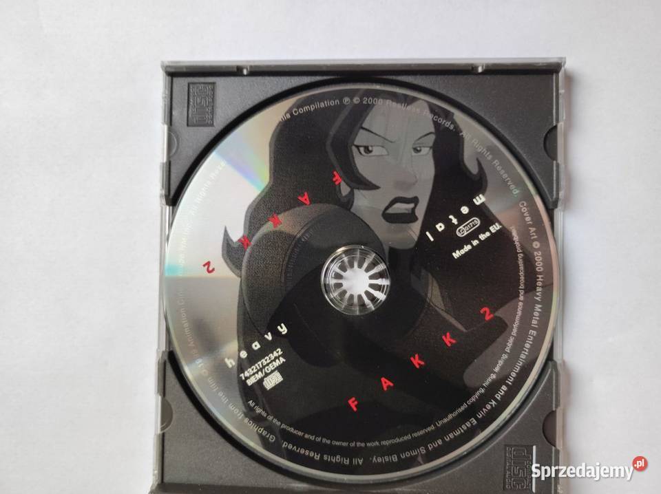 heavy metal fakk 2 2000 unikat płyta cd metal świętokrzyskie Kielce
