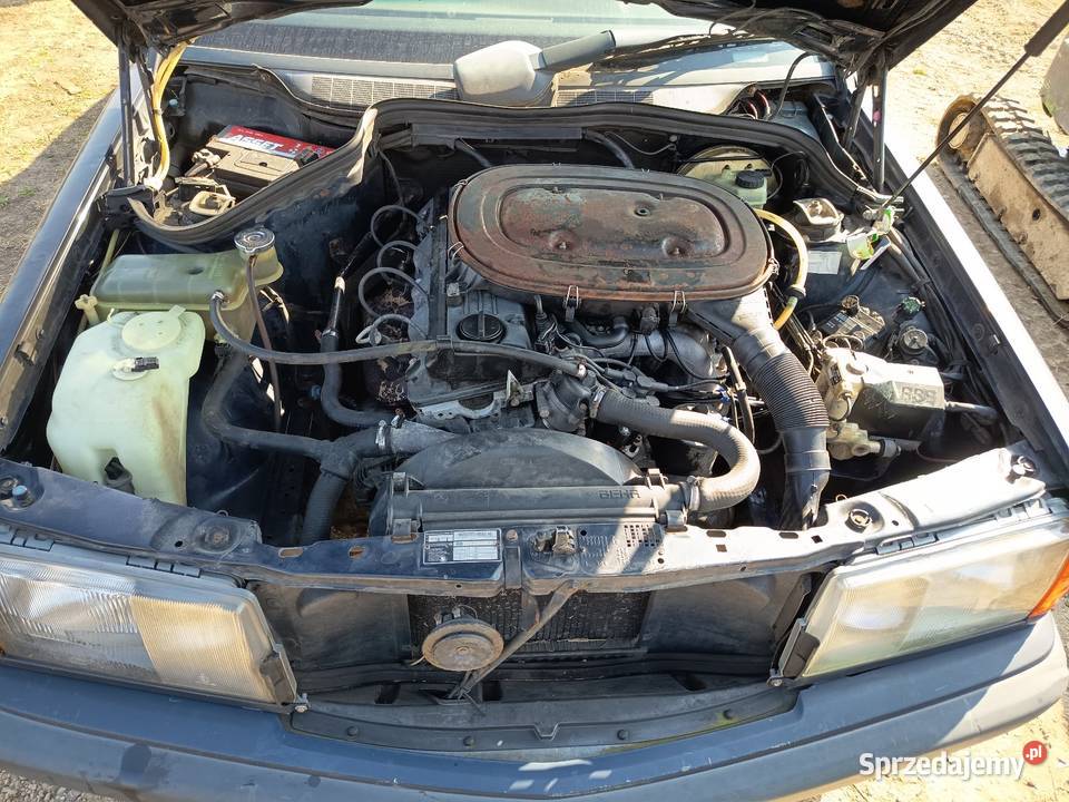 SILNIK MERCEDES 190 W201 18BENZYNA kompletny osobowe Konin